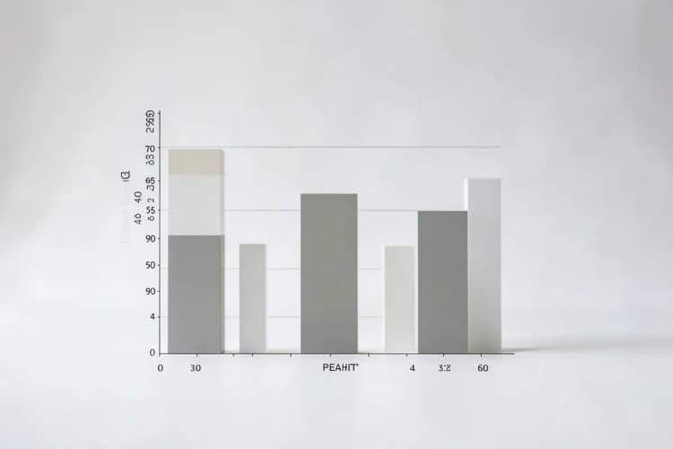Um gráfico de barras mostrando diferentes faixas de preço para implantes capilares.