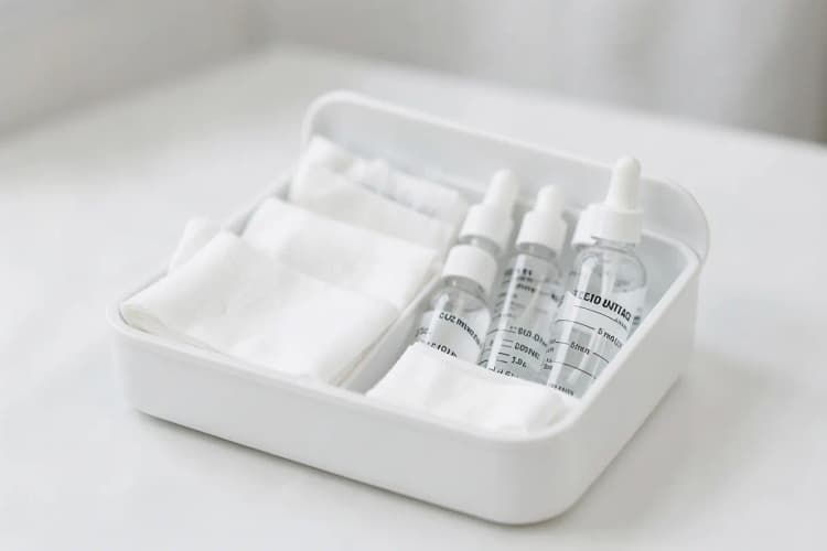 Kit de cuidados pós-operatórios para transplante capilar